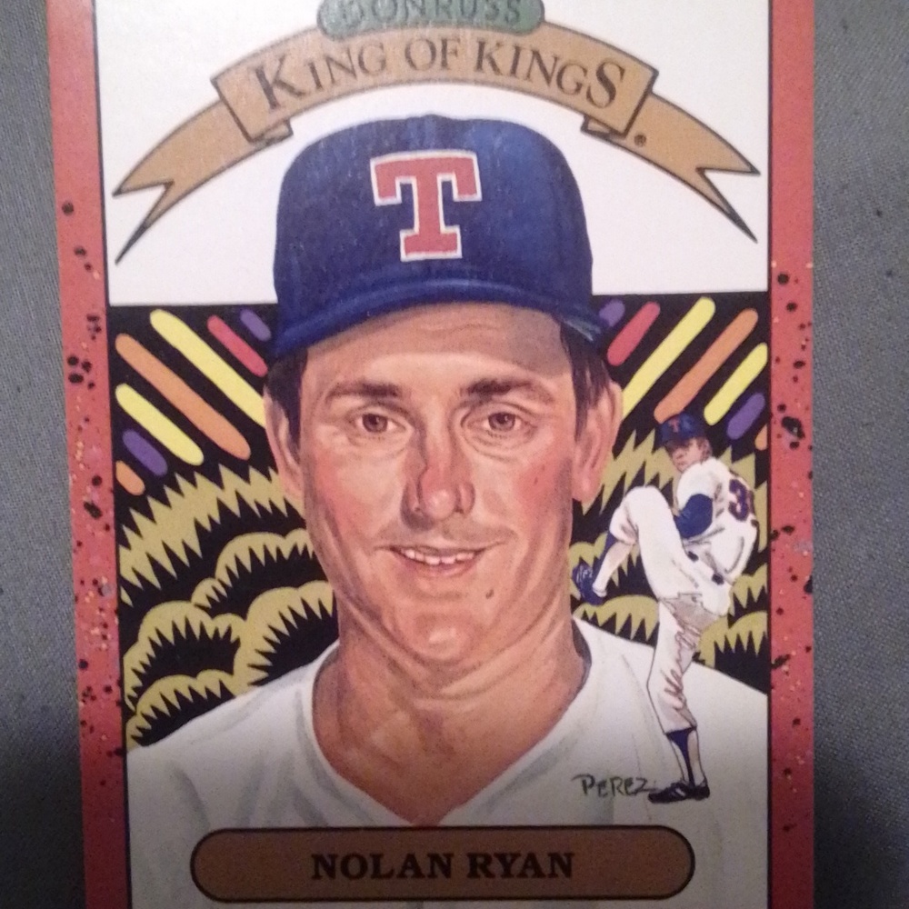 1990 Nolan Ryan King of Kings No. 665